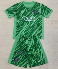 PSG Goalkeeper Kit Kids 2024/25 Green