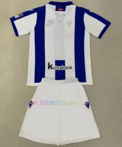 Real Sociedad Home Kit Kids 2024/25