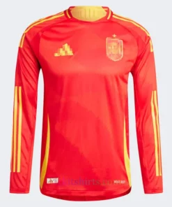 Spain Home Shirt 2024 Full Sleeves Stadium Edition