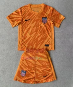 United States Goalkeeper Kit Kids 2024 Orange