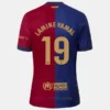 #19 Lamine Yamal Barcelona Home Shirt 2024/25 Stadium Edition Champions League