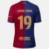 #19 Lamine Yamal Barcelona Home Shirt 2024/25 Stadium Edition Champions League