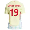 #19 Lamine Yamal Spain Away Shirt 2024 Stadium Edition 1