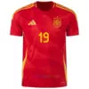 #19 Lamine Yamal Spain Home Shirt 2024 2