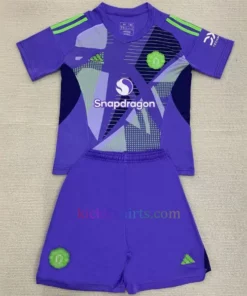 Manchester United Goalkeeper Kit Kids 2024/25 Purple
