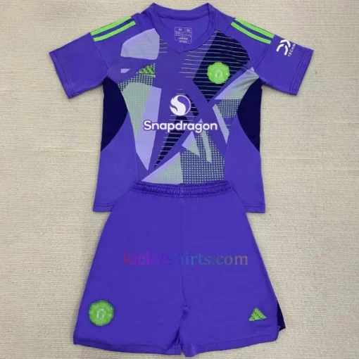Manchester United Goalkeeper Kit Kids 2024/25 Purple 1
