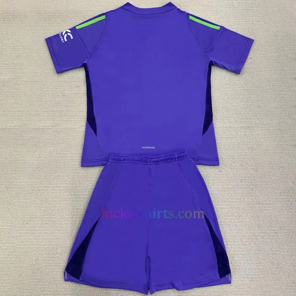 Buy Manchester United Goalkeeper Kit Kids 2024/25 Purple- Cheap