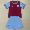 West Ham United Home Kit Kids 2024-25 1