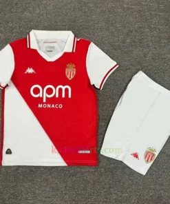 AS Monaco Home  Kit Kids 2024/25