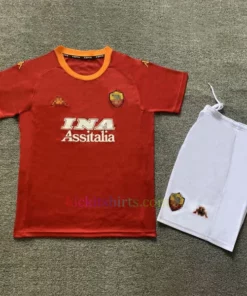 AS Roma Home Kit Kids 2000/01