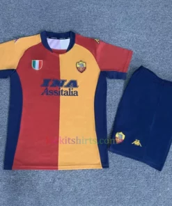 AS Roma Home Kit Kids 2001/02