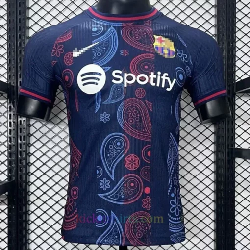 Spotify Barca 4th Kit 2021 FC Barcelona 23/24 Training Kit Player
