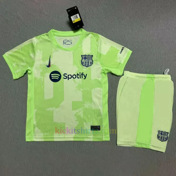 Barcelona Third Kit Kids 2024/25