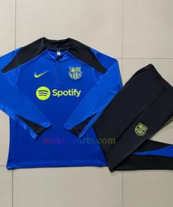 Barcelona Training Kit 2024/25 Full Sleeves Dark Blue