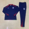 Italy Training Kit 2024 Full Sleeves Blue Dark Blue Side