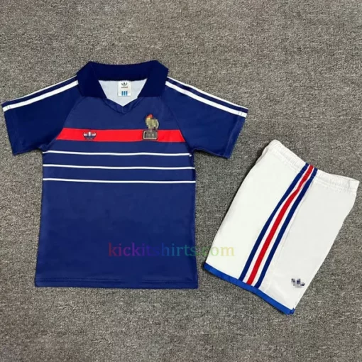 France Home Kit Kids 1982-84 1