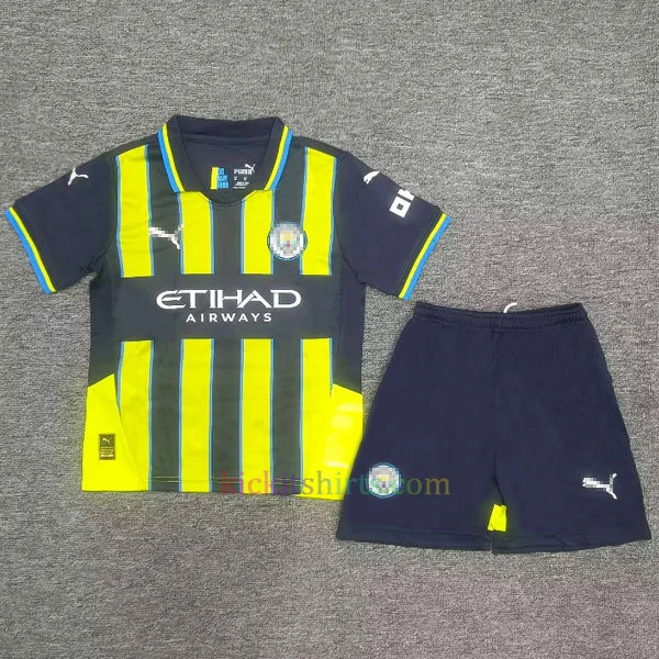 Buy Manchester City Away Kit Kids 2024/25- Cheap Football Shirts