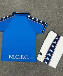 Manchester City Home Kit Kids 1997-98
