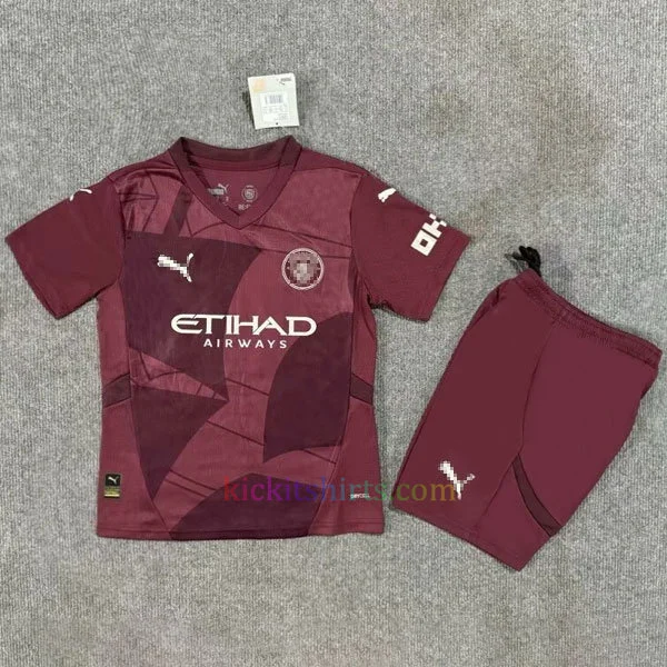 Buy Manchester City Third Kit Kids 2024/25- Cheap Football Shirts