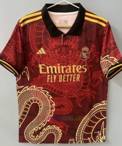 Real Madrid Chinese Dragon Special Shirt 2024/25 Red