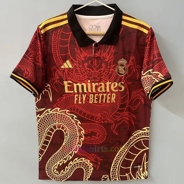 Real Madrid Chinese Dragon Special Shirt 2024/25 Red