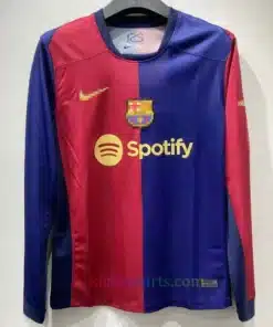 Barcelona Home Shirt 2024/25 Full Sleeves
