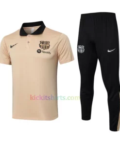 Barcelona Polo Kit 2024/25 Earthy Yellow