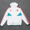 Manchester United red and white logo Windrunner 2024/25 White