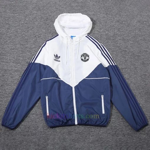 Manchester United Windrunner 202425 Blue&White 1