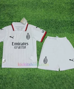 AC Milan Away Kit Kids 2024-25