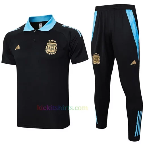 Argentina Black Polo Kit 2024 1