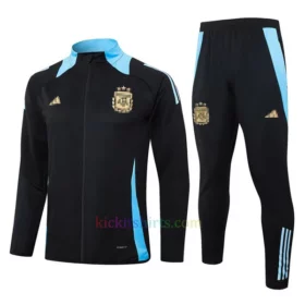 Argentina Black Training Kit 2024 Full Sleeves Full Zip 2