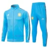 Argentina Black Training Kit 2024 Full Sleeves Full Zip