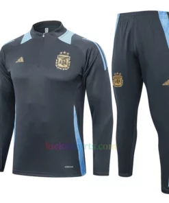 Argentina Tracksuit Dark Gray 2024 Full Sleeves