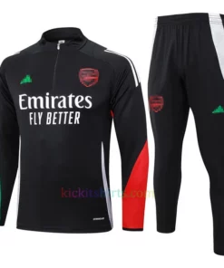 Arsenal Black Tracksuit 2024/25 Full Sleeves