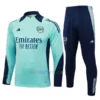 Italy Blue Color Matching Tracksuit 2024 Full Sleeves