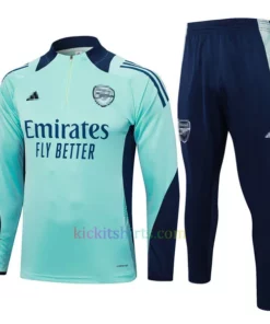 Arsenal Light Green Tracksuit 2024/25 Full Sleeves