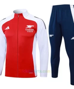 Arsenal Red Tracksuit 2024/25 Full Sleeves Full Zip