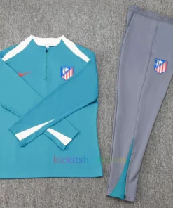 Atletico Madrid Green Tracksuit 2024/25 Full Sleeves
