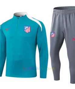 Atletico Madrid Green Tracksuit 2024/25 Full Sleeves