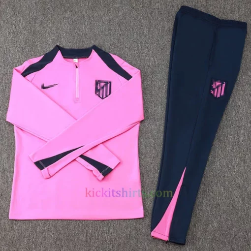 Atletico Madrid Pink Tracksuit 202425 Full Sleeves 3