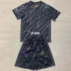 Barcelona Goalkeeper Kit Kids 202425 Black 2