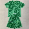 Barcelona Goalkeeper Kit Kids 202425 Green 1