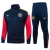 Tottenham Hotspur Deep Gray Tracksuit 2024/25 Full Sleeves Full Zip