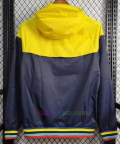 Barcelona Navy Blue Yellow Windrunner 2024/25