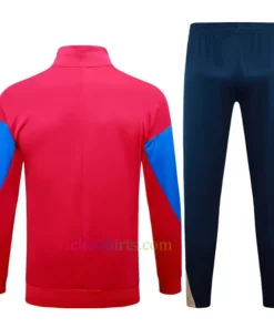 Barcelona Red Tracksuit 2024/25 Full Sleeves Full Zip