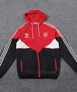 Bayern Munich Red Black Windrunner 2024/25
