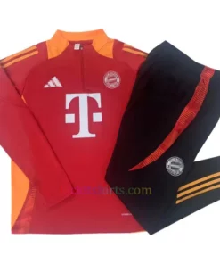 Bayern Munich Red Tracksuit 2024/25 Full Sleeves