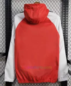 Bayer 04 Leverkusen Red Windrunner 2024/25 Color Stripes