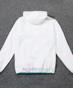 Bayern Munich Trefoil White Windrunner 2024/25